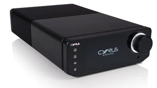 Cyrus Audio 40 AMP integrated amplifier with OLED display and rotary volume knob