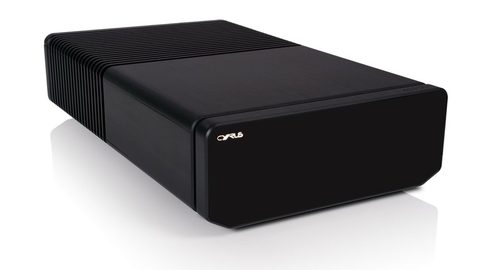Cyrus Audio 40 PSU external power supply with black aluminum chassis for hi-fi system upgrades