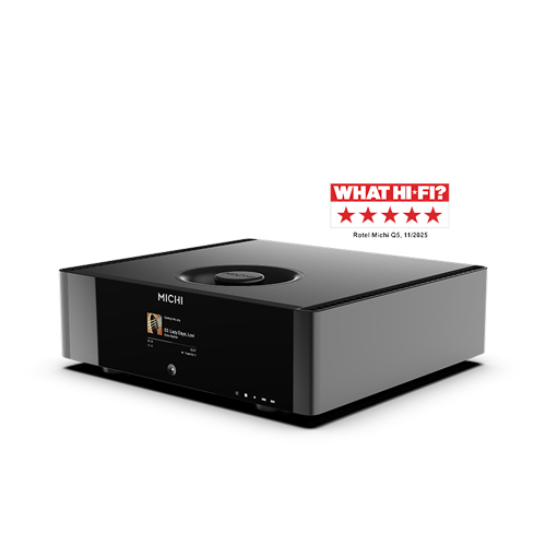 Michi Q5 5-star What Hi-Fi award